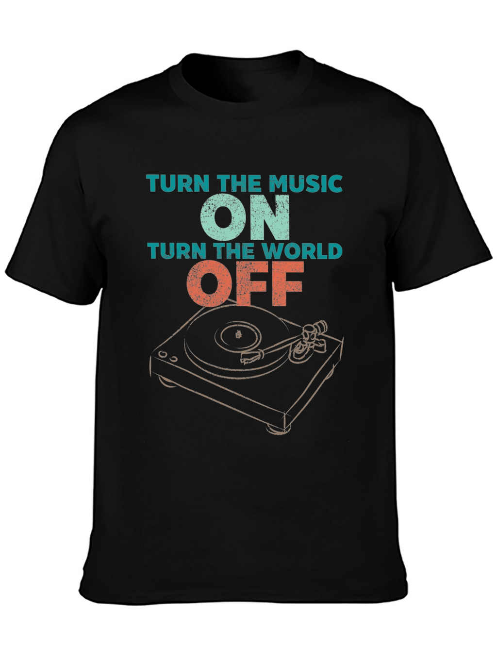 Turn the Music On T-Shirt