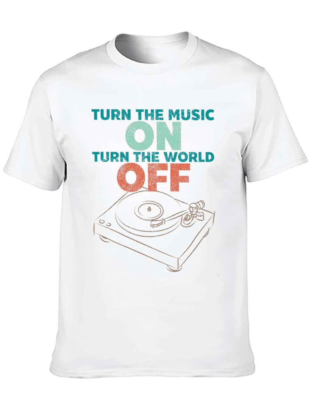 Turn the Music On T-Shirt