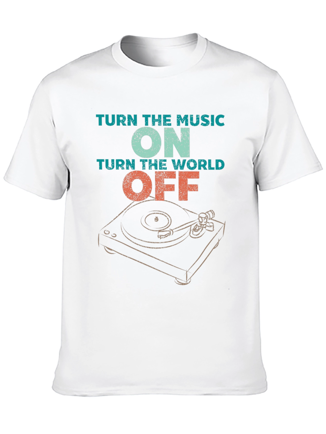Turn the Music On T-Shirt
