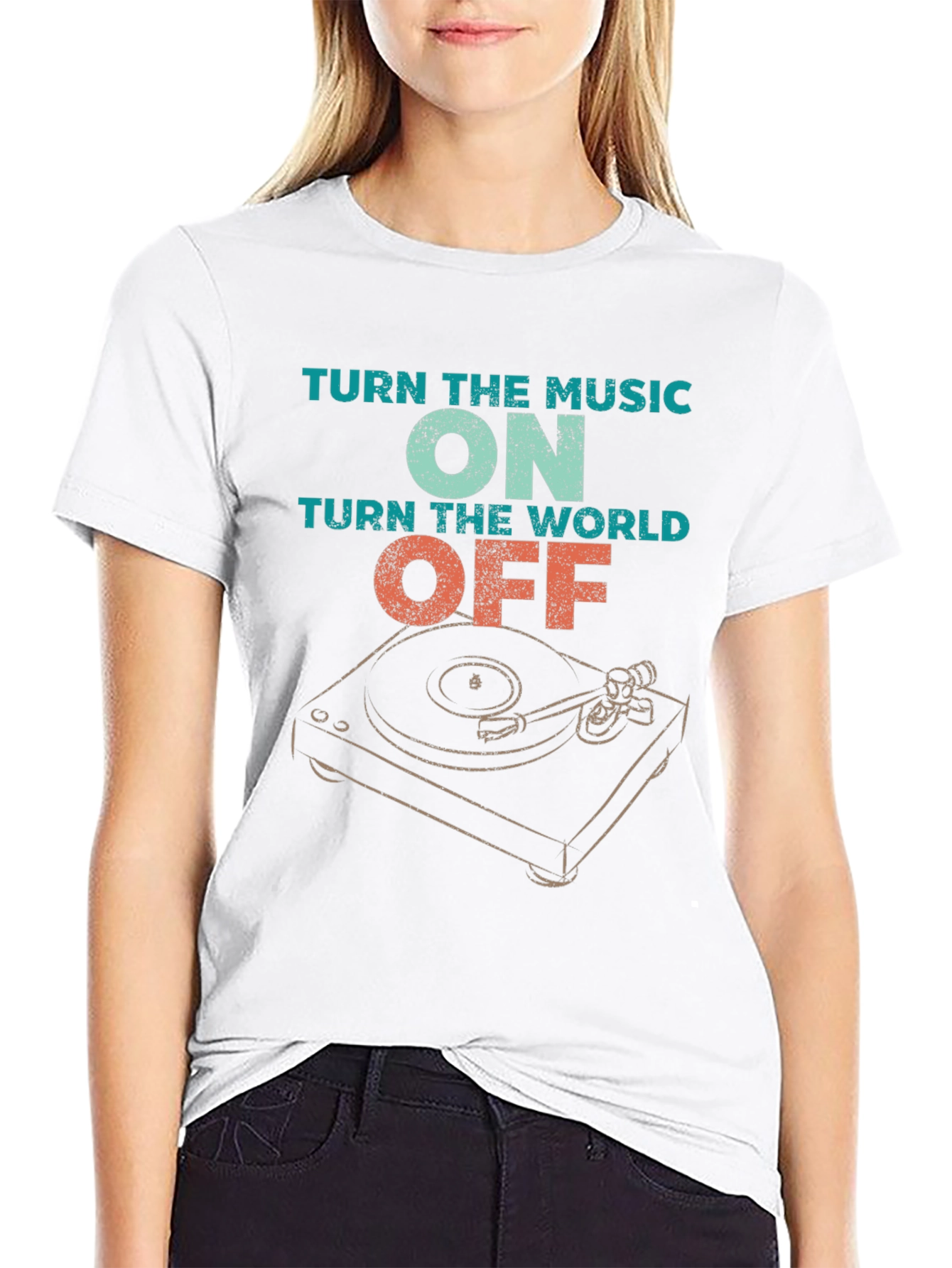 Turn the Music On T-Shirt