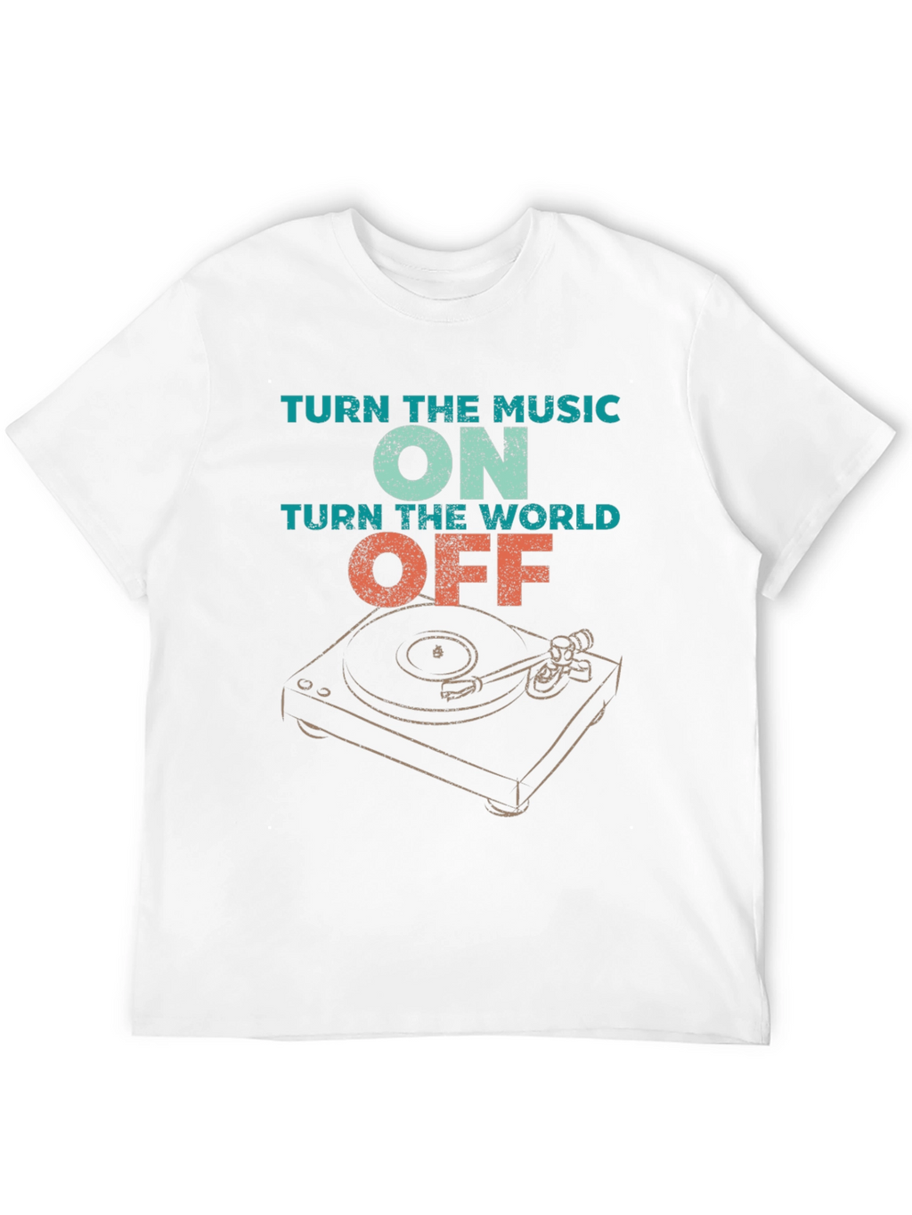 Turn the Music On T-Shirt