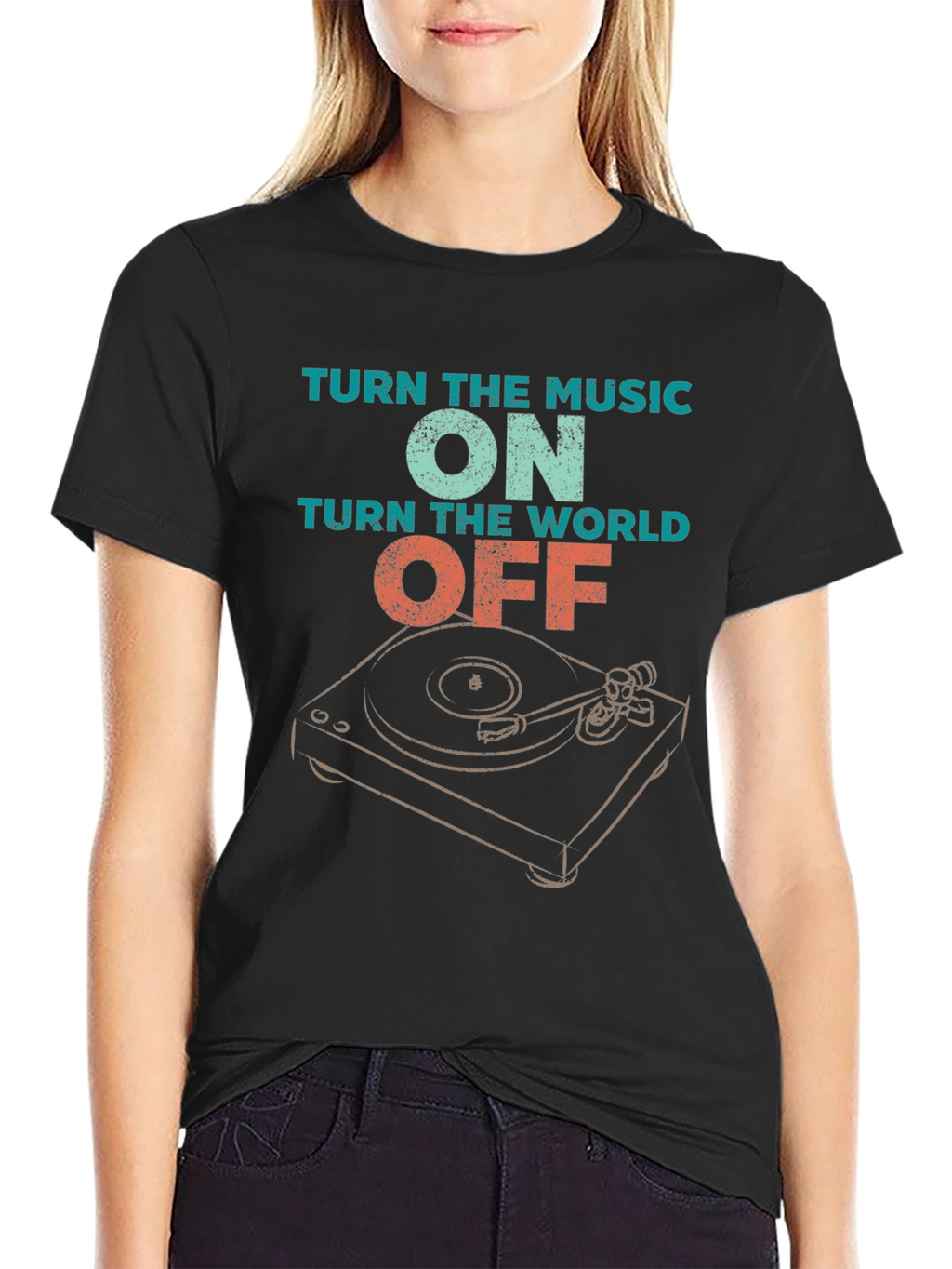 Turn the Music On T-Shirt
