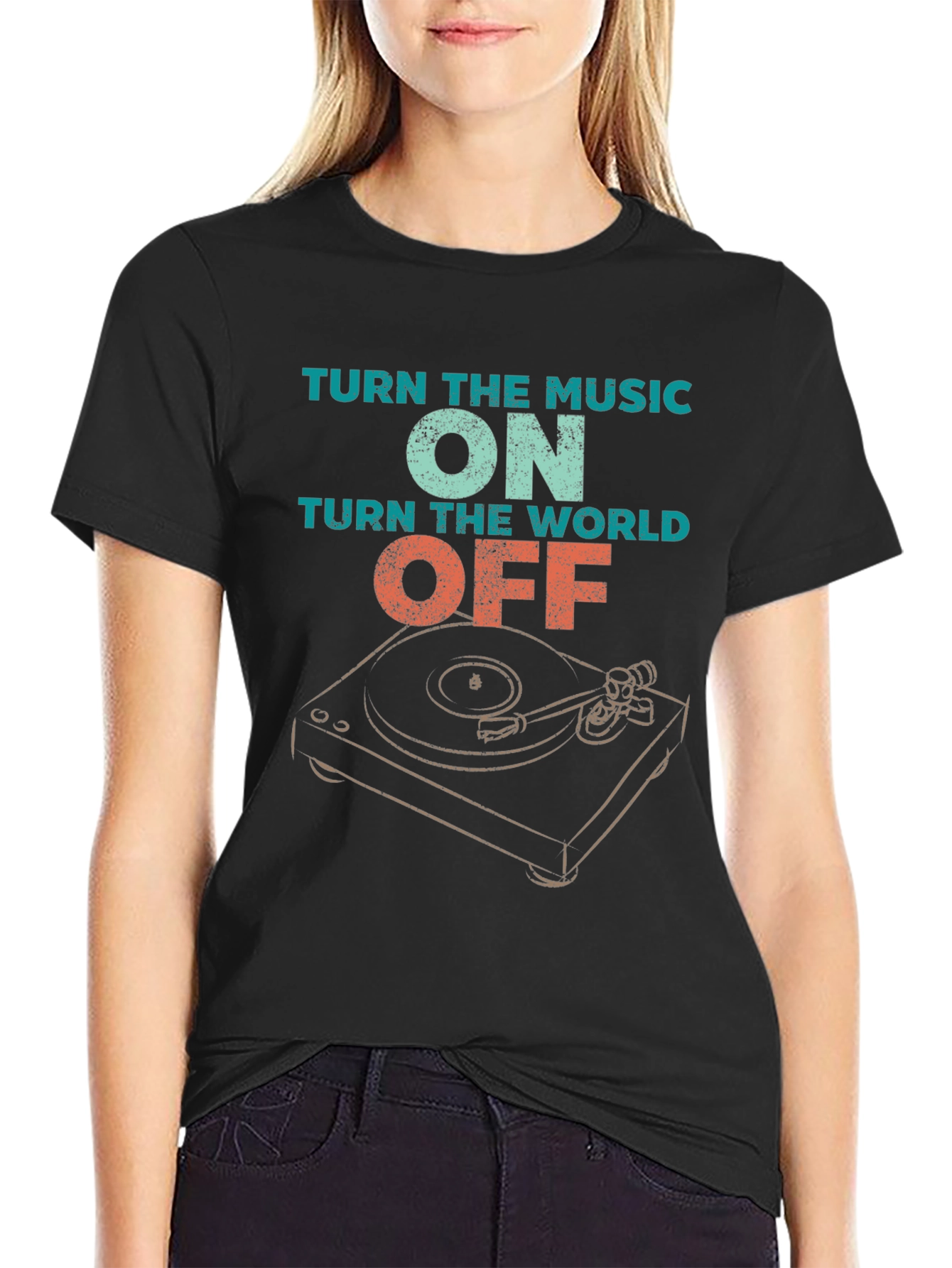 Turn the Music On T-Shirt