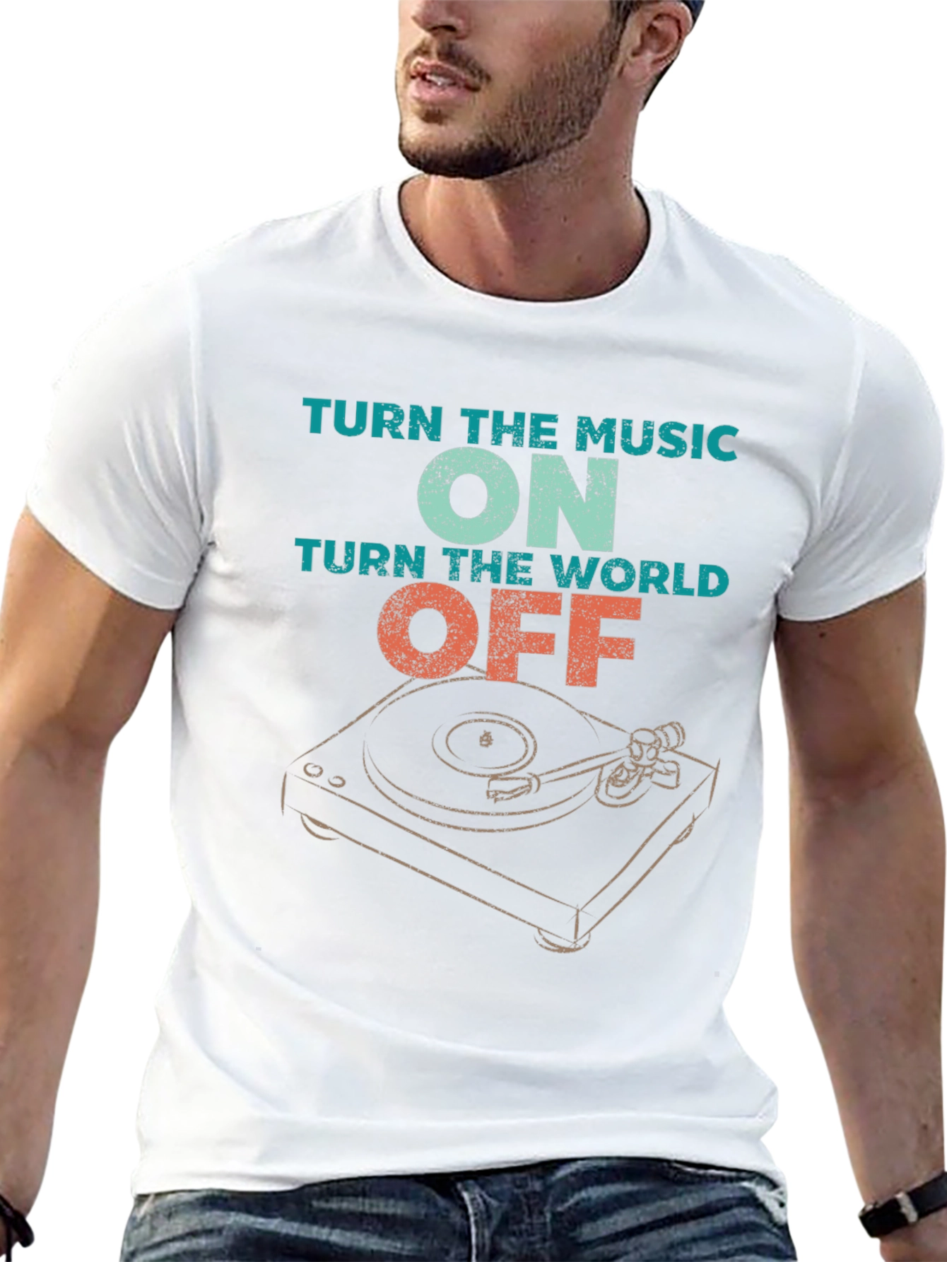 Turn the Music On T-Shirt