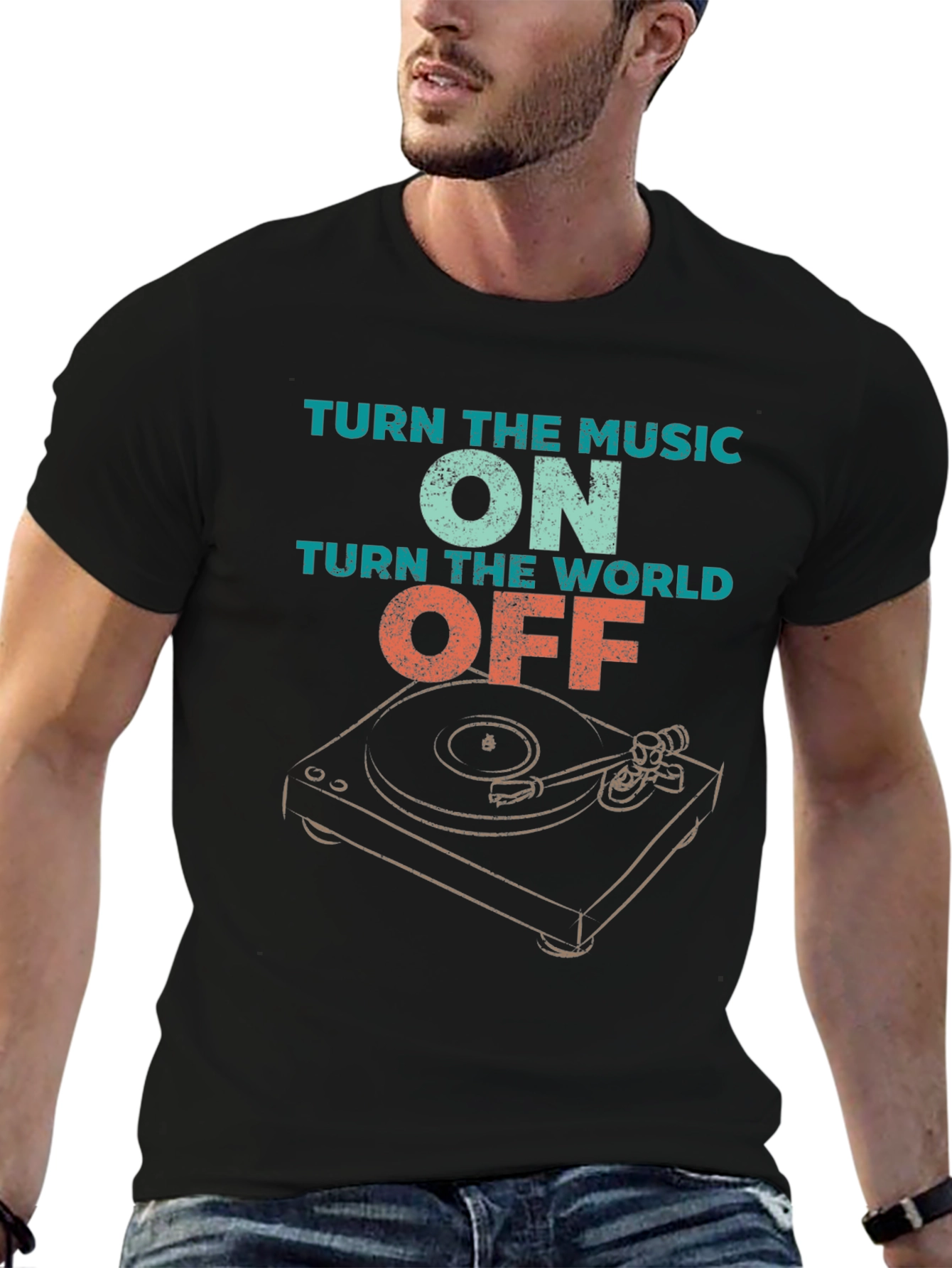Turn the Music On T-Shirt