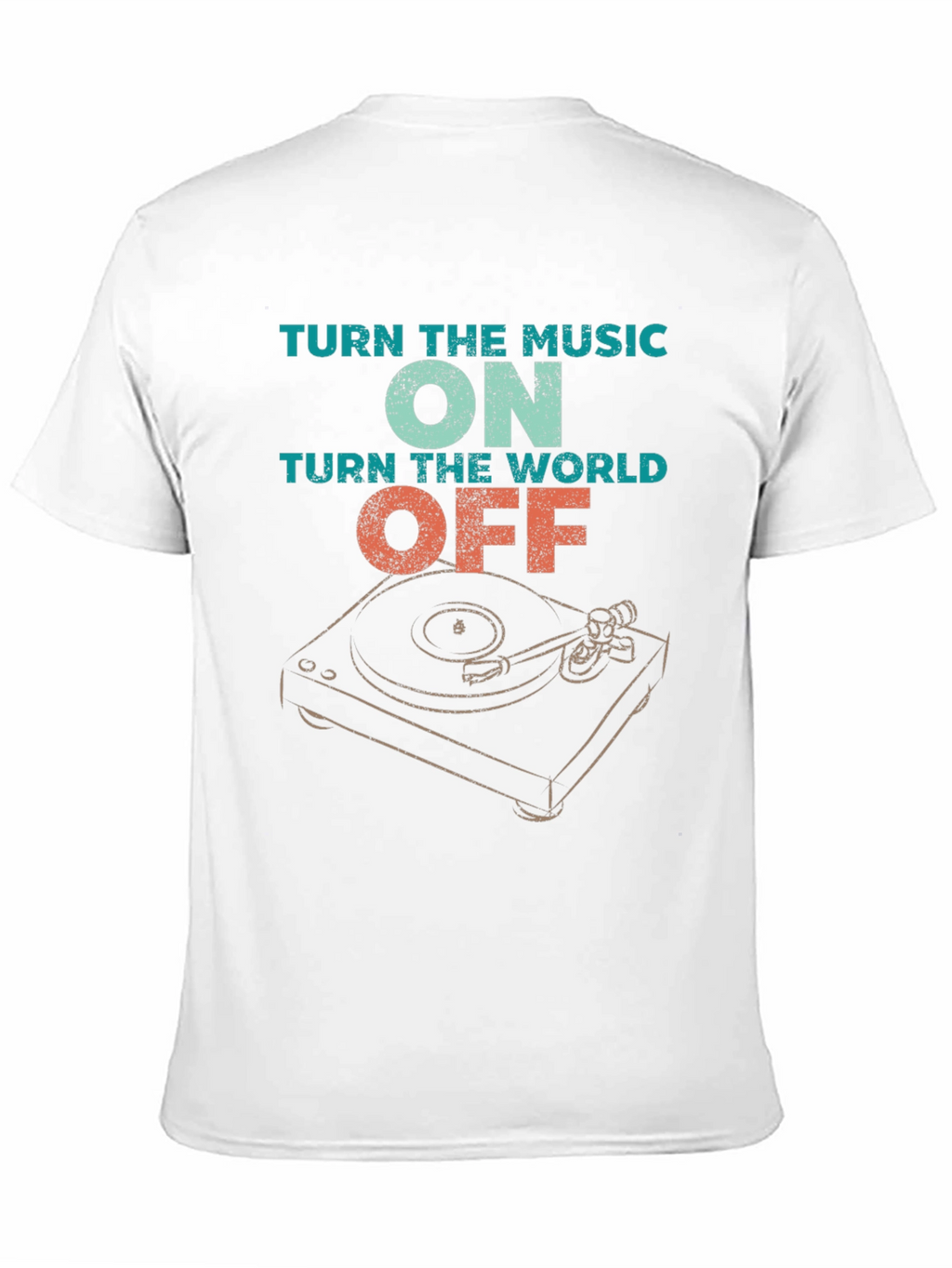 Turn the Music On T-Shirt