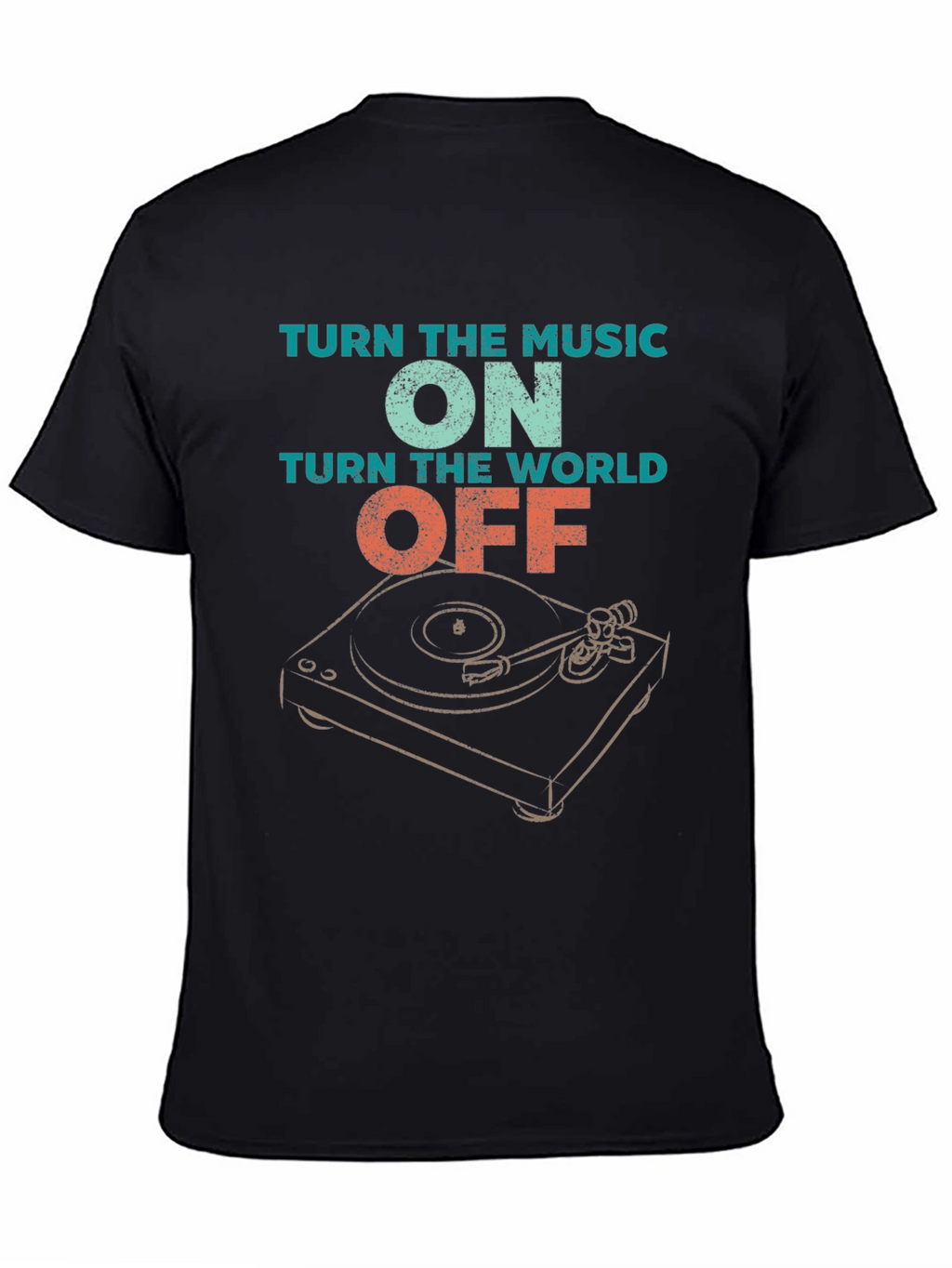 Turn the Music On T-Shirt