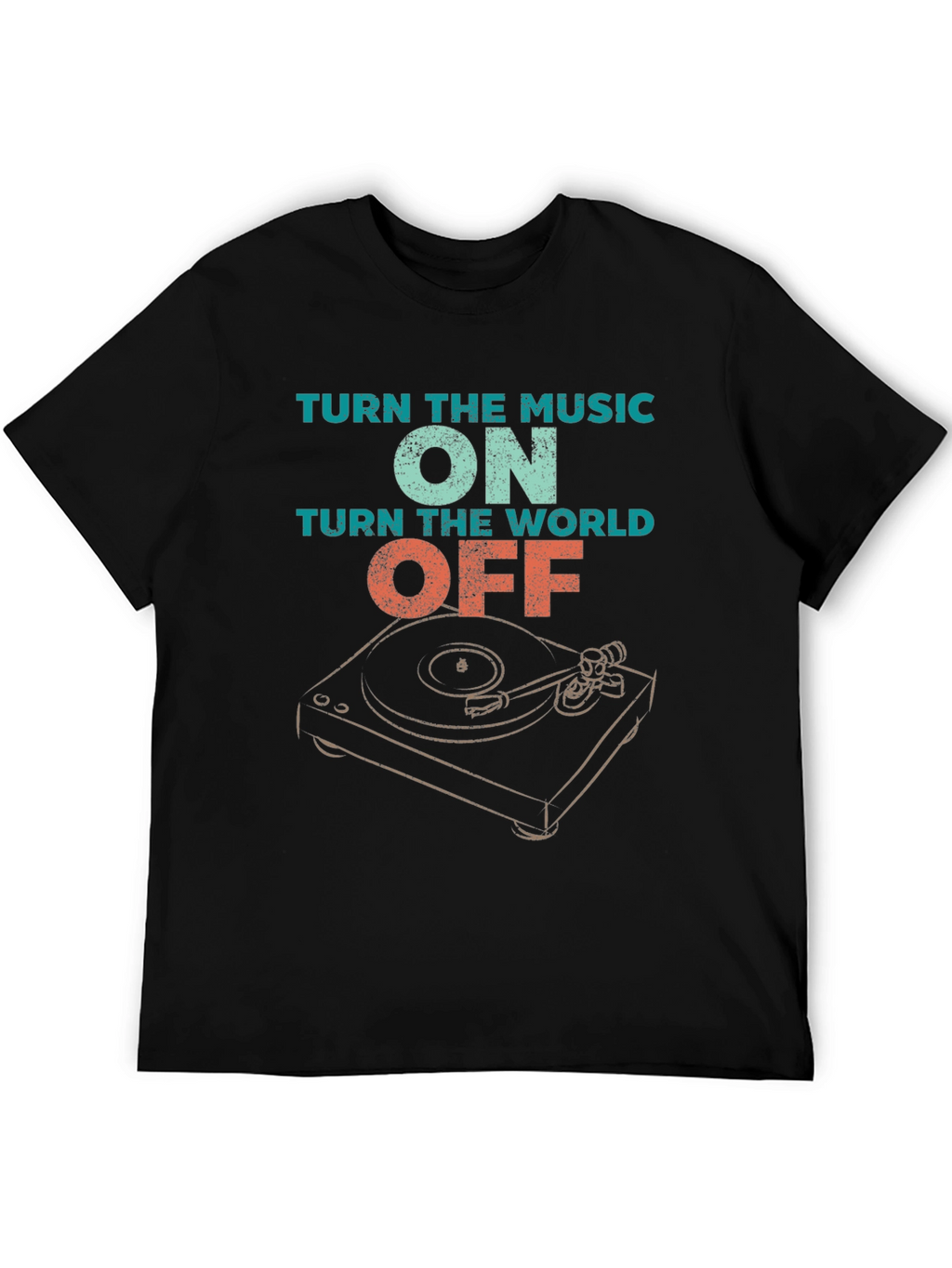 Turn the Music On T-Shirt