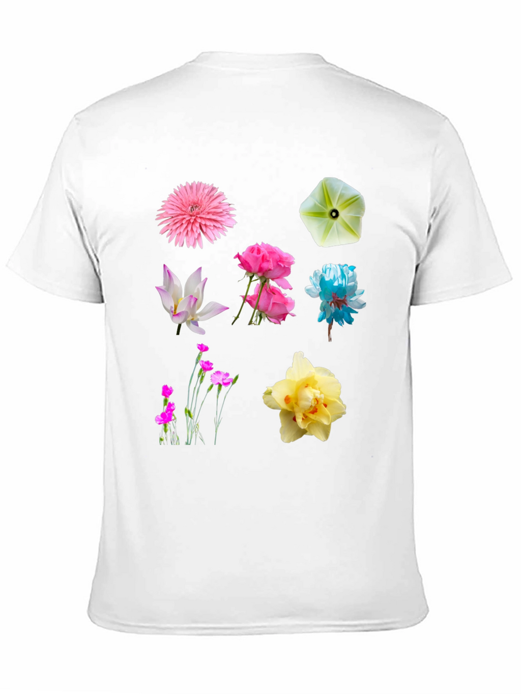Floral Print Crew Neck T-Shirt
