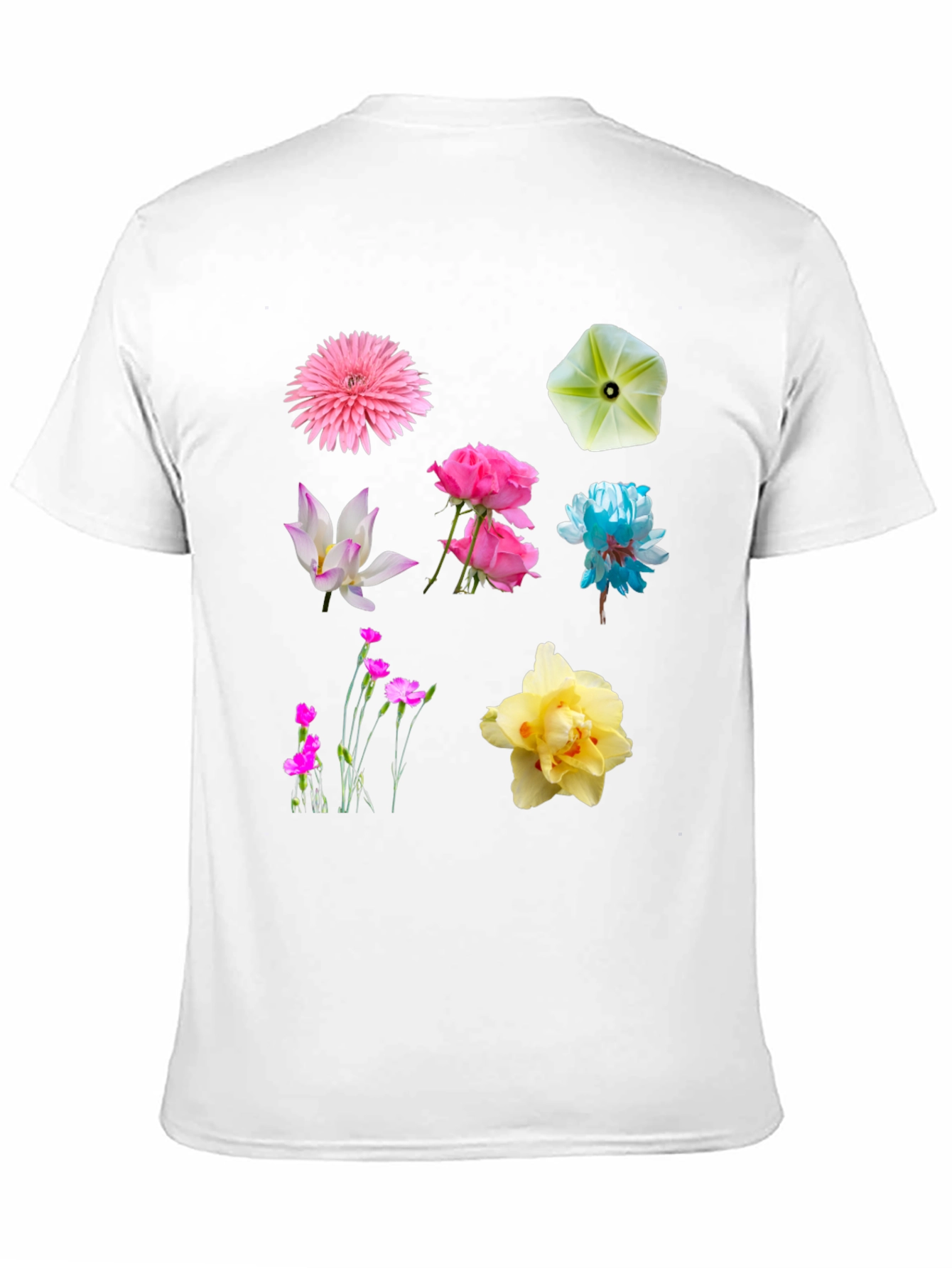 Floral Print Crew Neck T-Shirt
