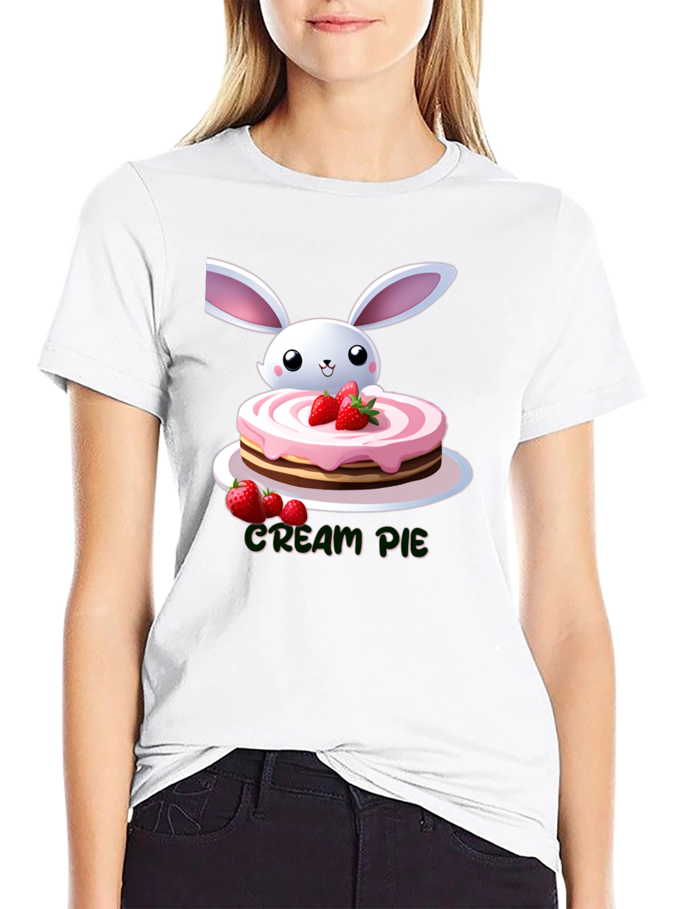 Cream Pie Bunny T-Shirt