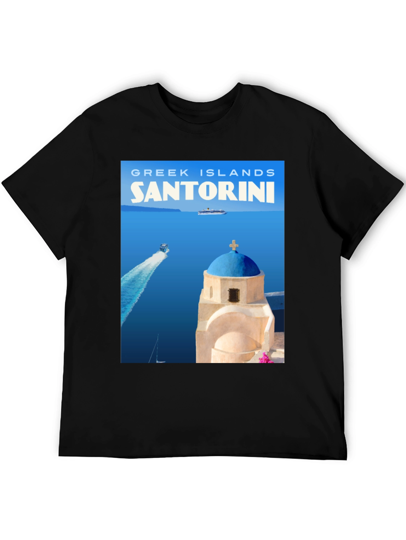 Santorini Greece T-Shirt