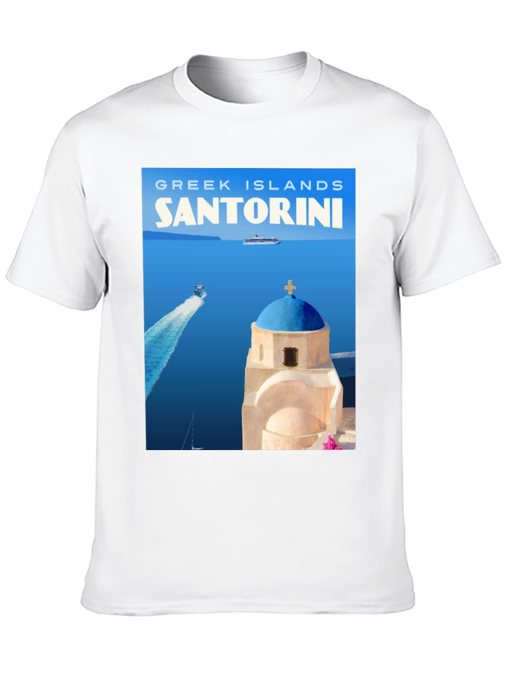 Santorini Greece T-Shirt