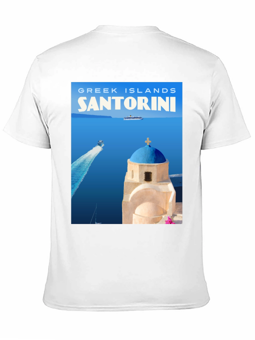Santorini Greece T-Shirt