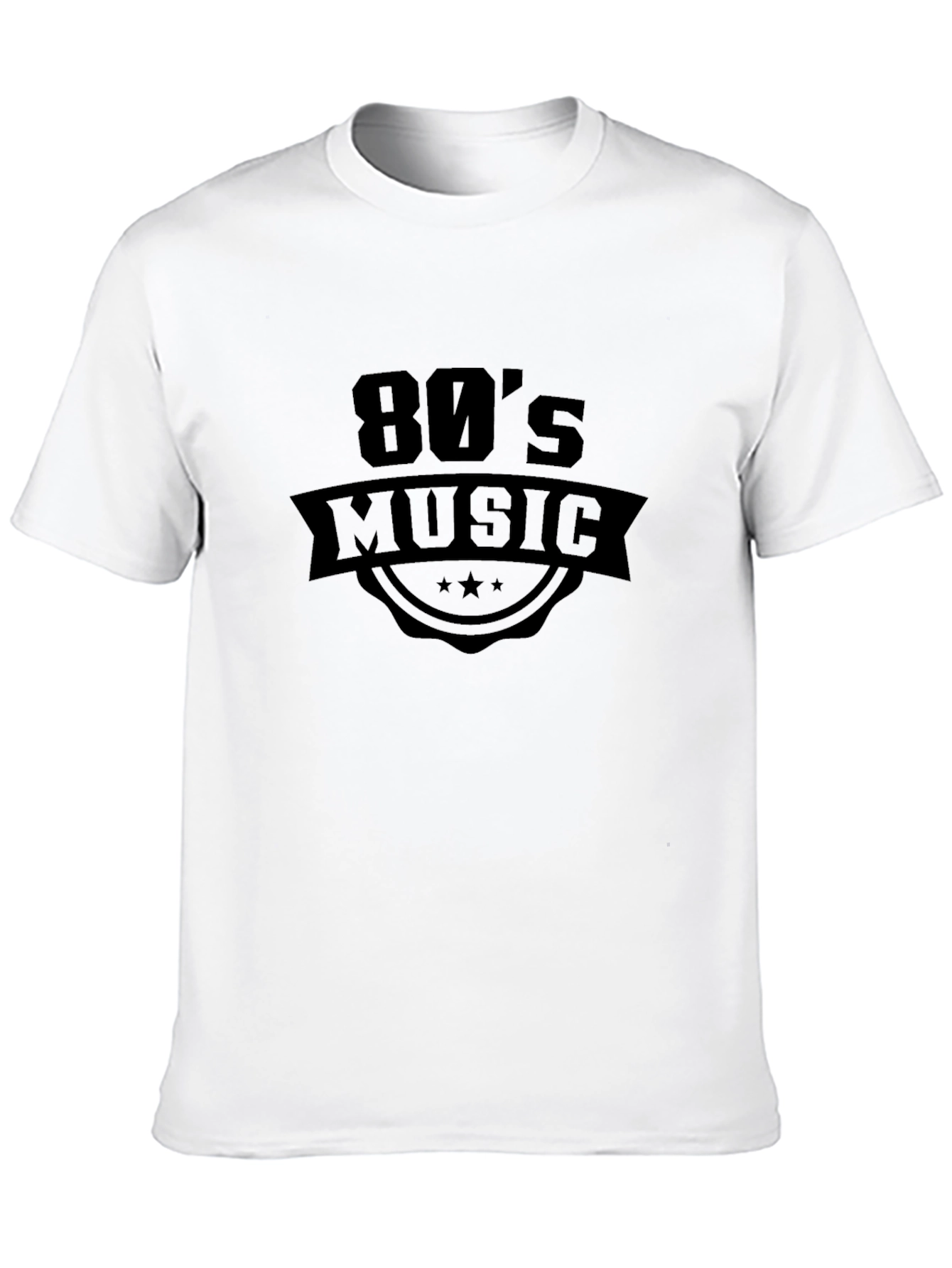 80s Music Graphic T-Shirt Retro Style