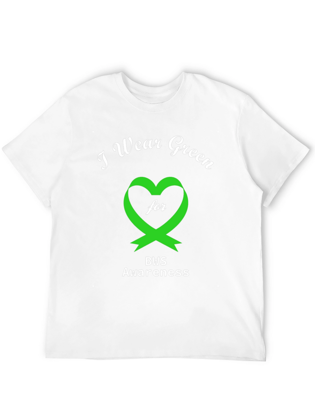 BWS Awareness T-Shirt - Green Heart Ribbon