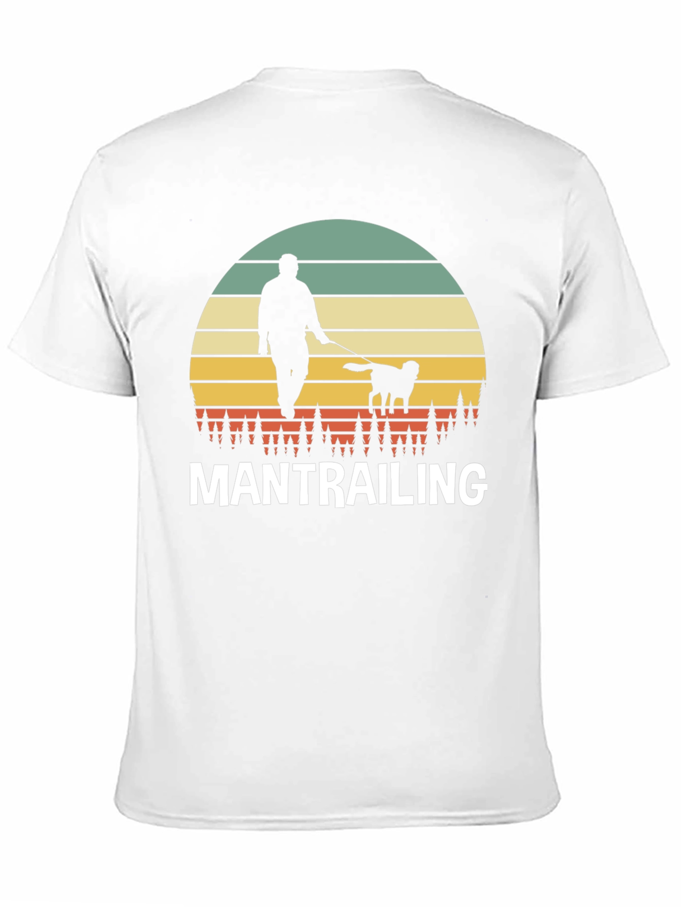 Mantrailing Sunset Graphic T-Shirt
