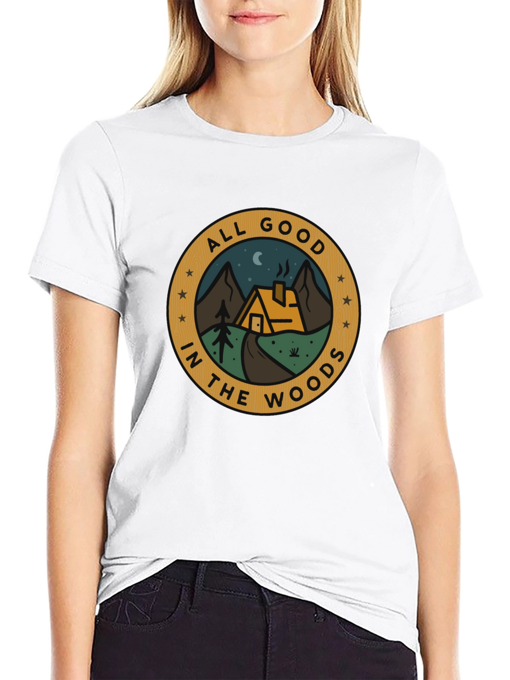 All Good In The Woods Graphic T-Shirt