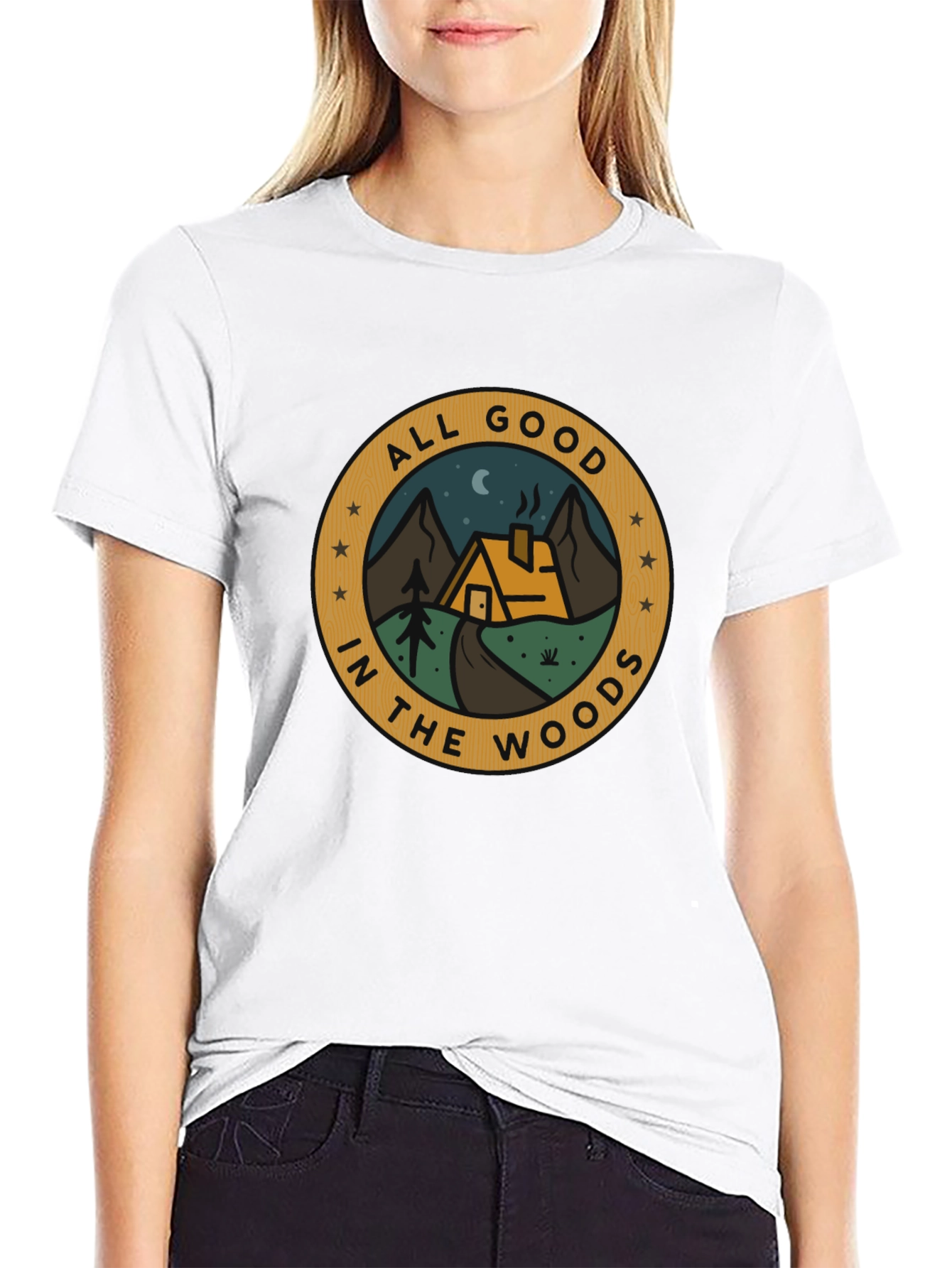 All Good In The Woods Graphic T-Shirt