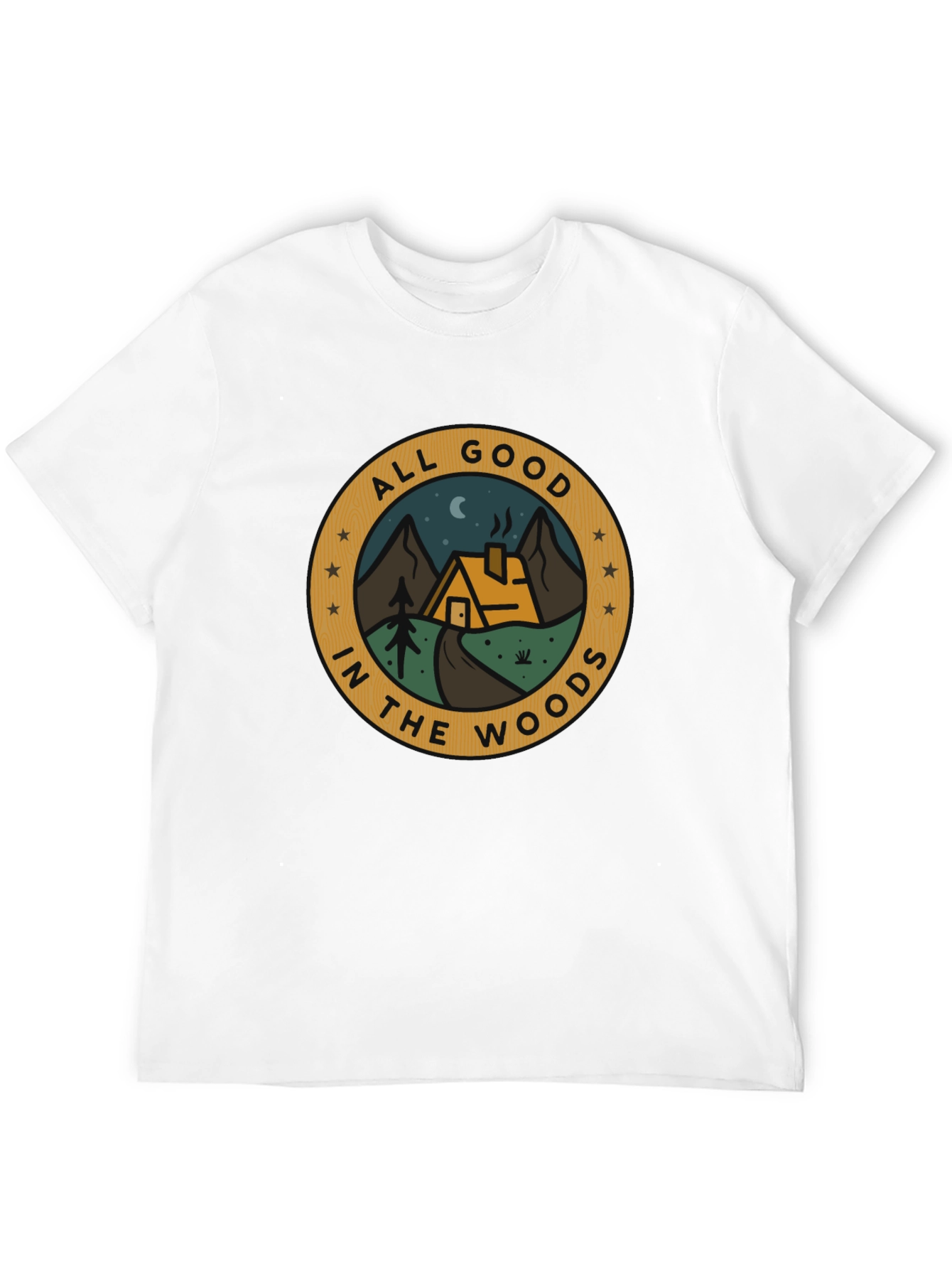 All Good In The Woods Graphic T-Shirt