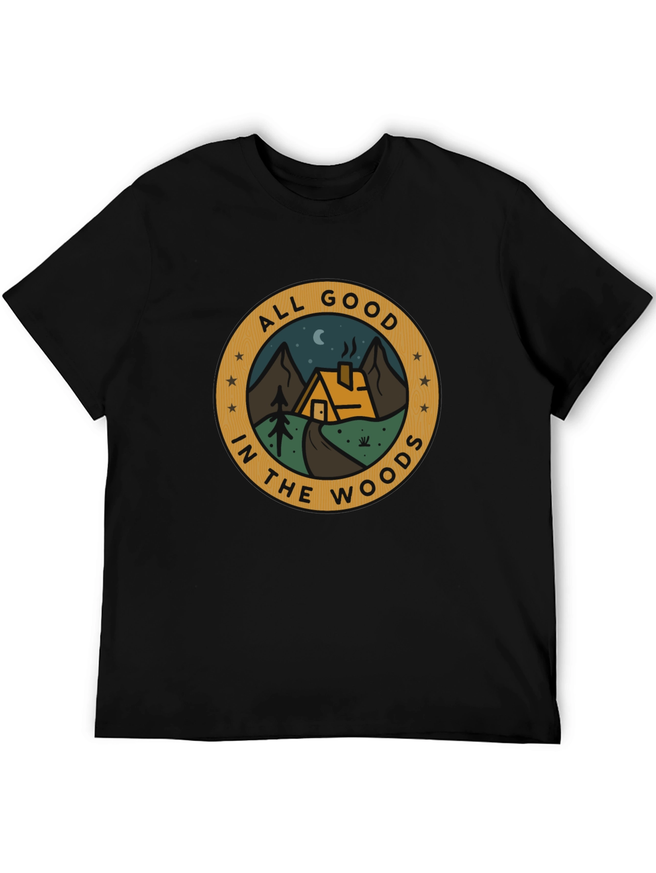 All Good In The Woods Graphic T-Shirt