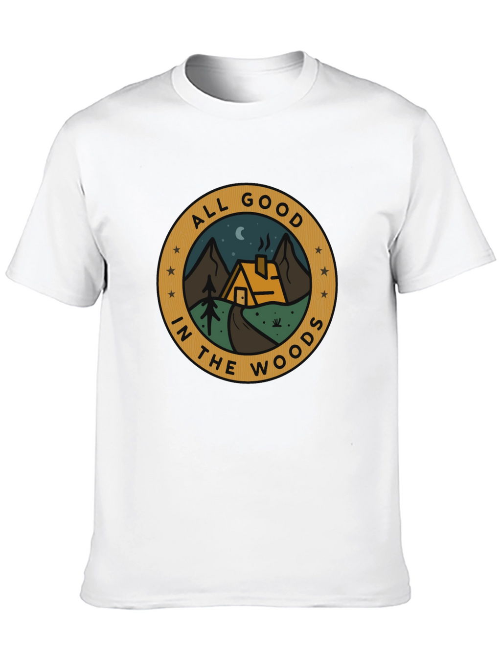 All Good In The Woods Graphic T-Shirt