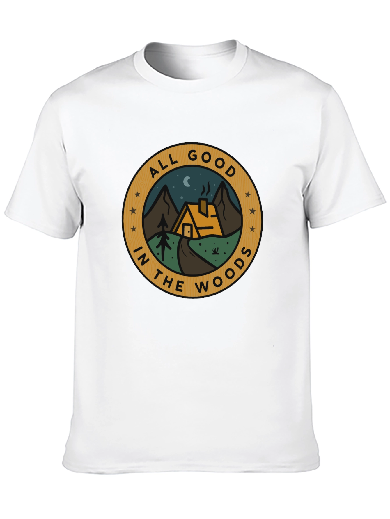 All Good In The Woods Graphic T-Shirt