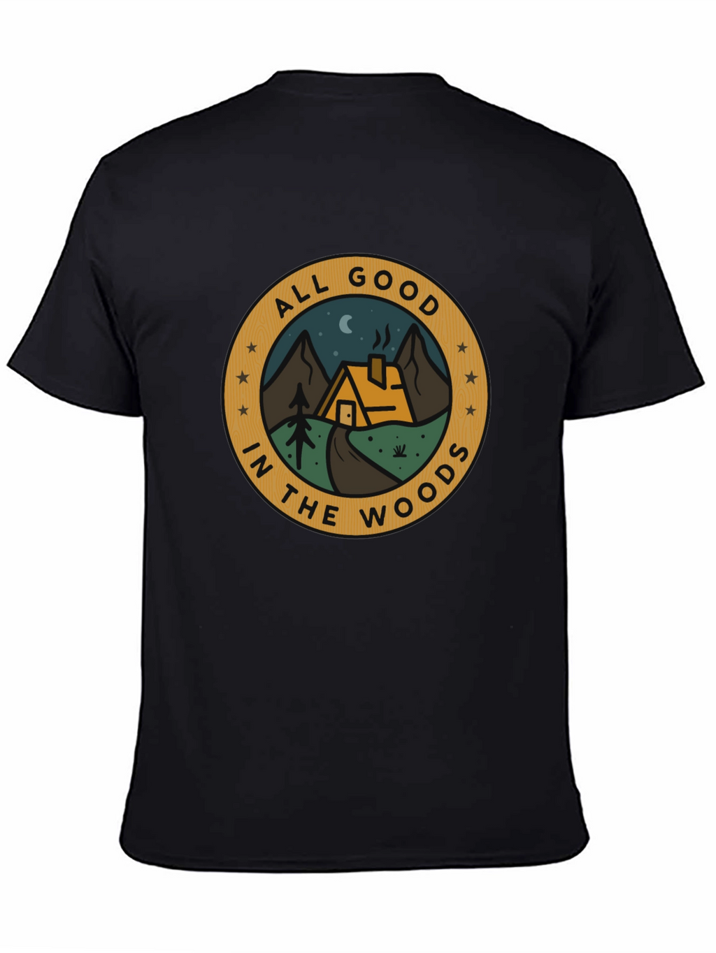 All Good In The Woods Graphic T-Shirt