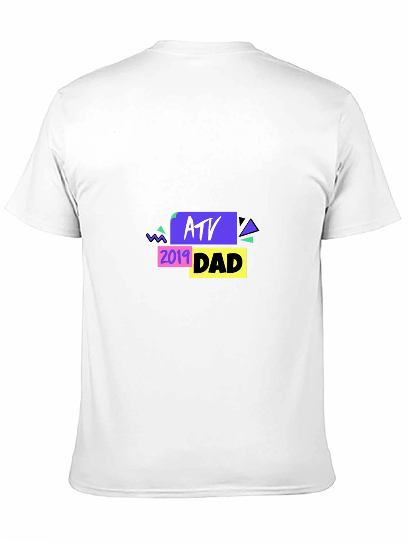 ATV Dad 2019 Black T-Shirt - Graphic Tee