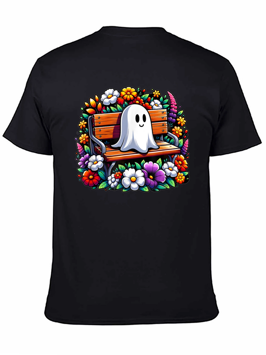 Ghost on Bench Graphic Tee