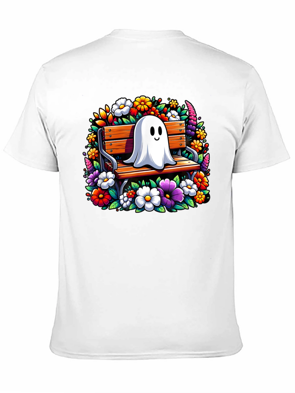 Ghost on Bench Graphic Tee