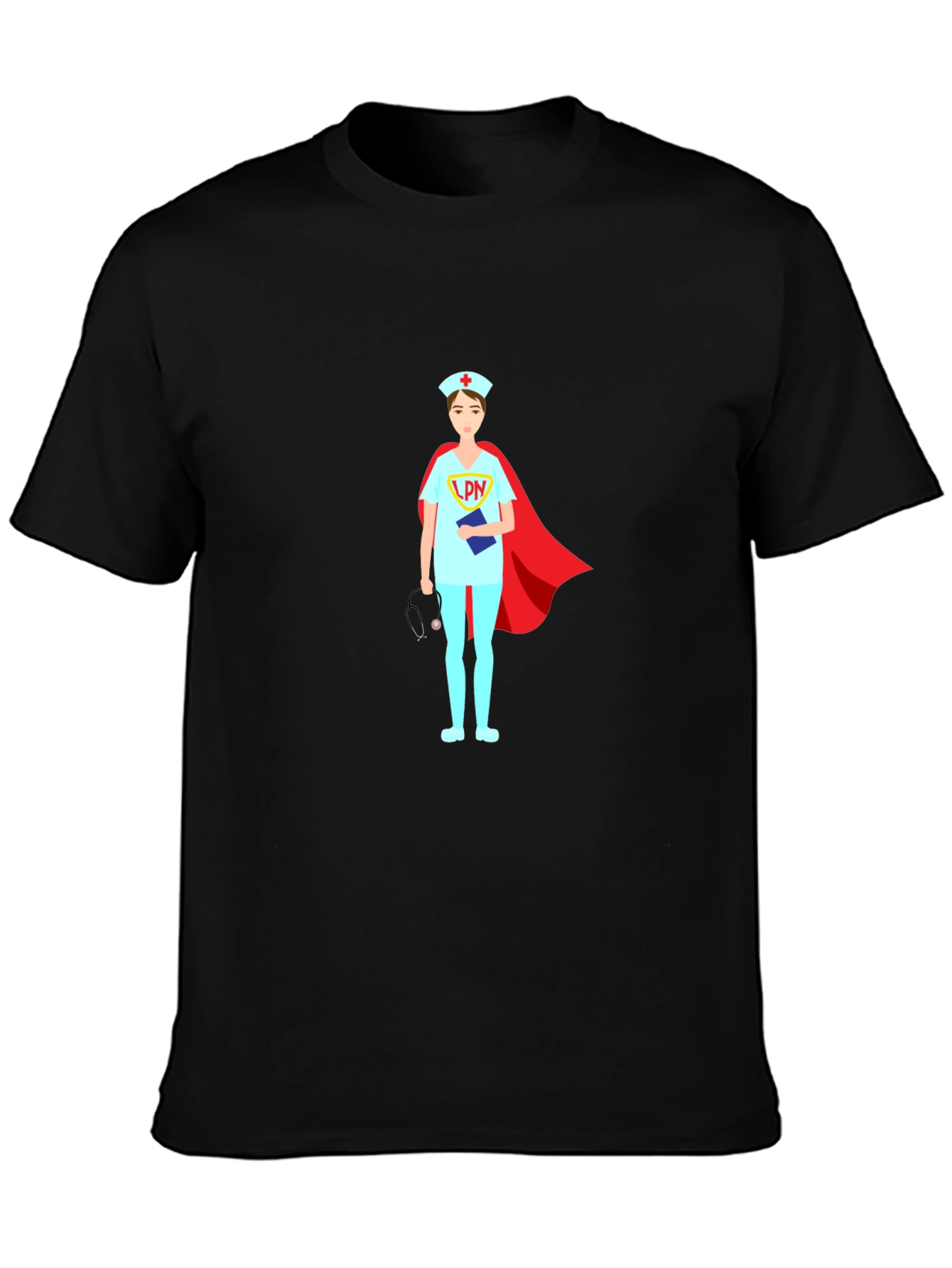 Nurse Superhero T-Shirt LPN Design