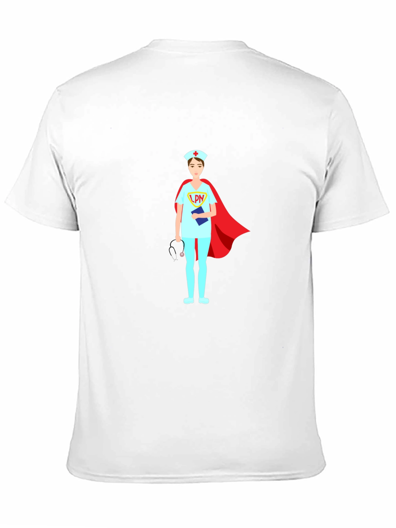 Nurse Superhero T-Shirt LPN Design