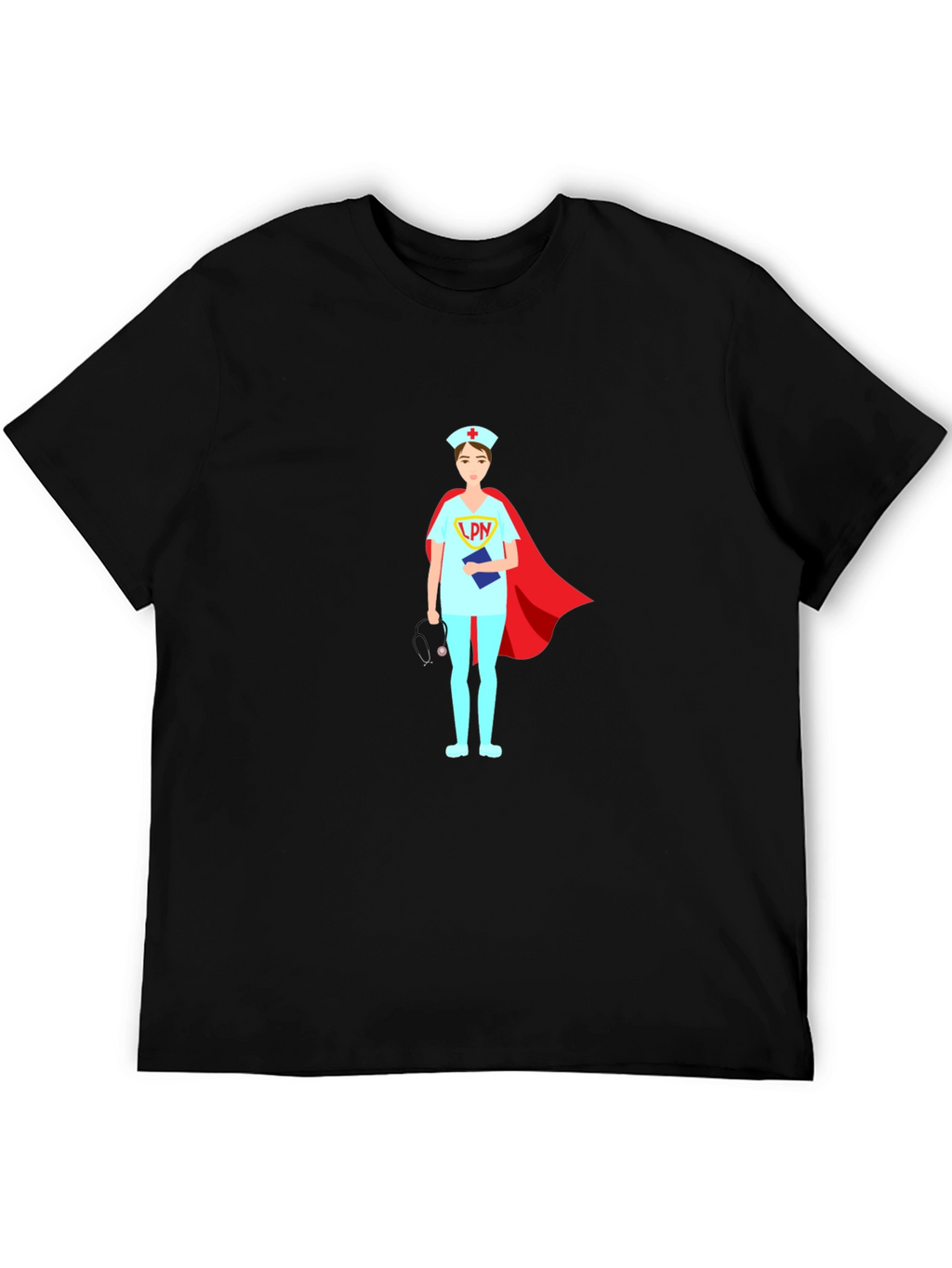 Nurse Superhero T-Shirt LPN Design