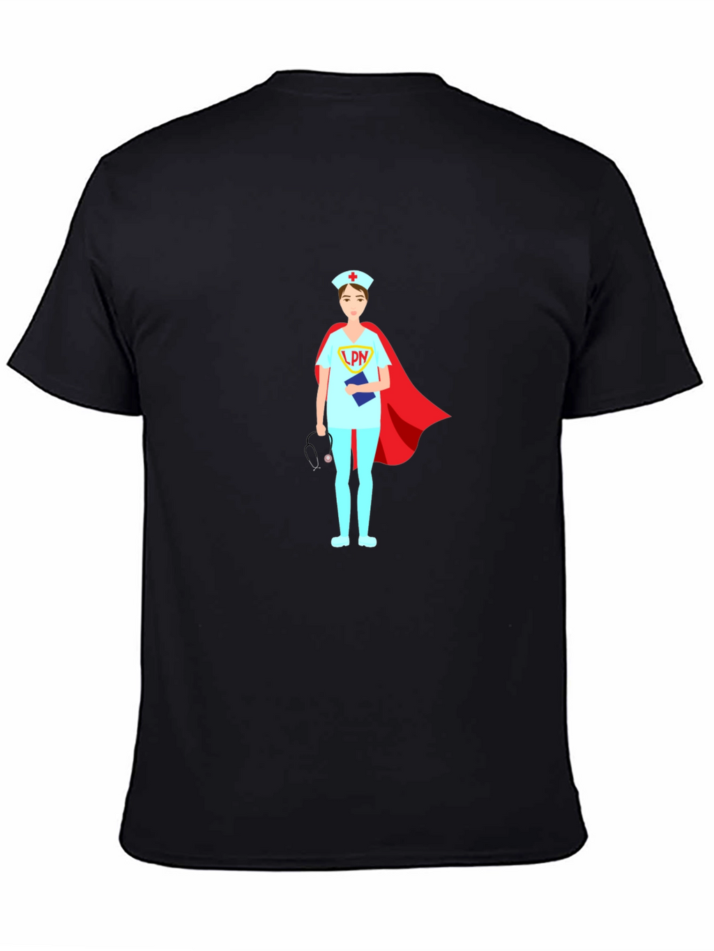Nurse Superhero T-Shirt LPN Design