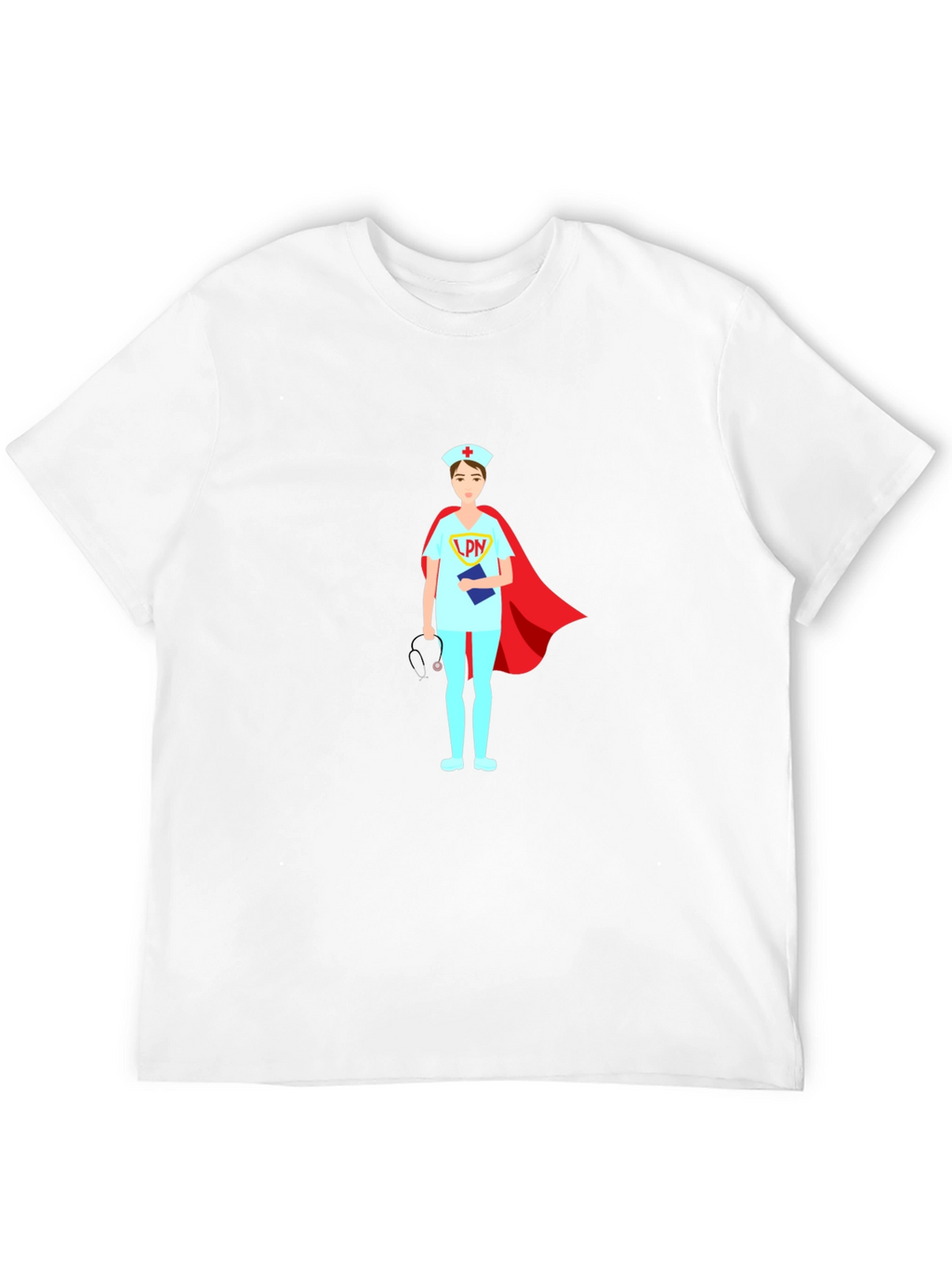 Nurse Superhero T-Shirt LPN Design