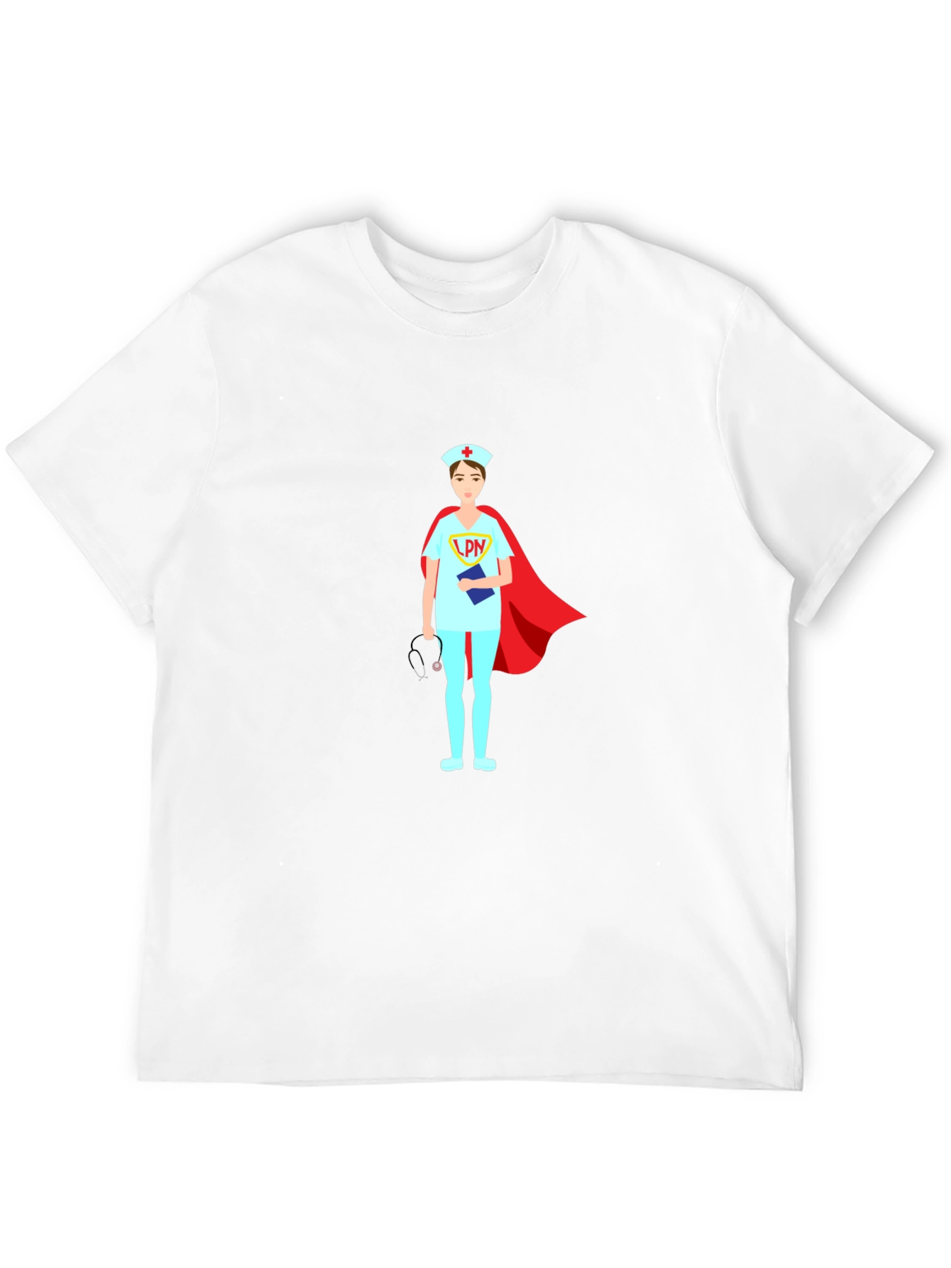 Nurse Superhero T-Shirt LPN Design