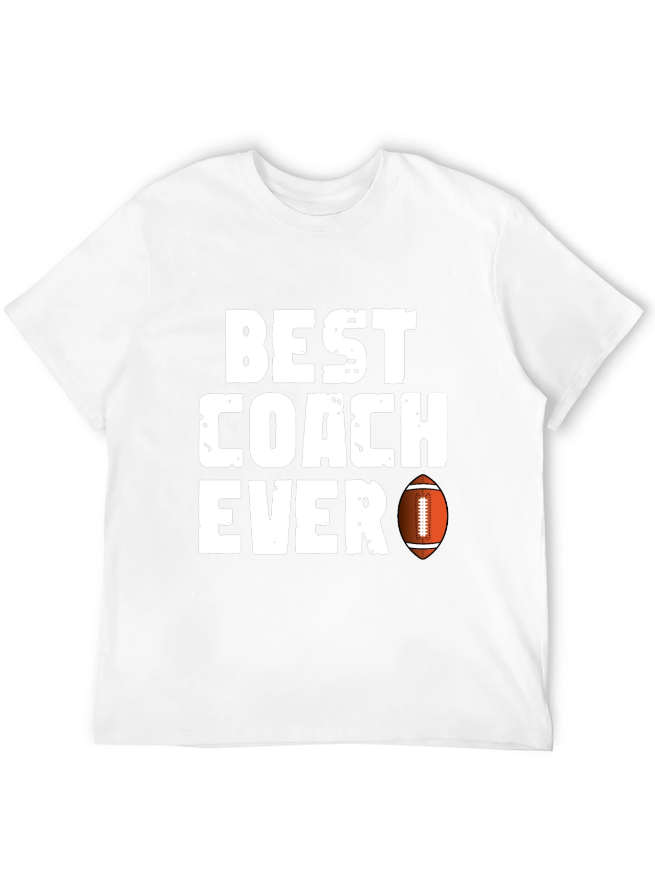 Best Coach Ever Football T-Shirt