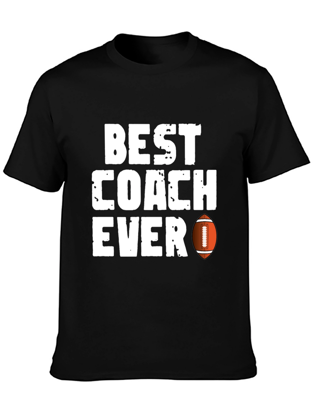 Best Coach Ever Football T-Shirt