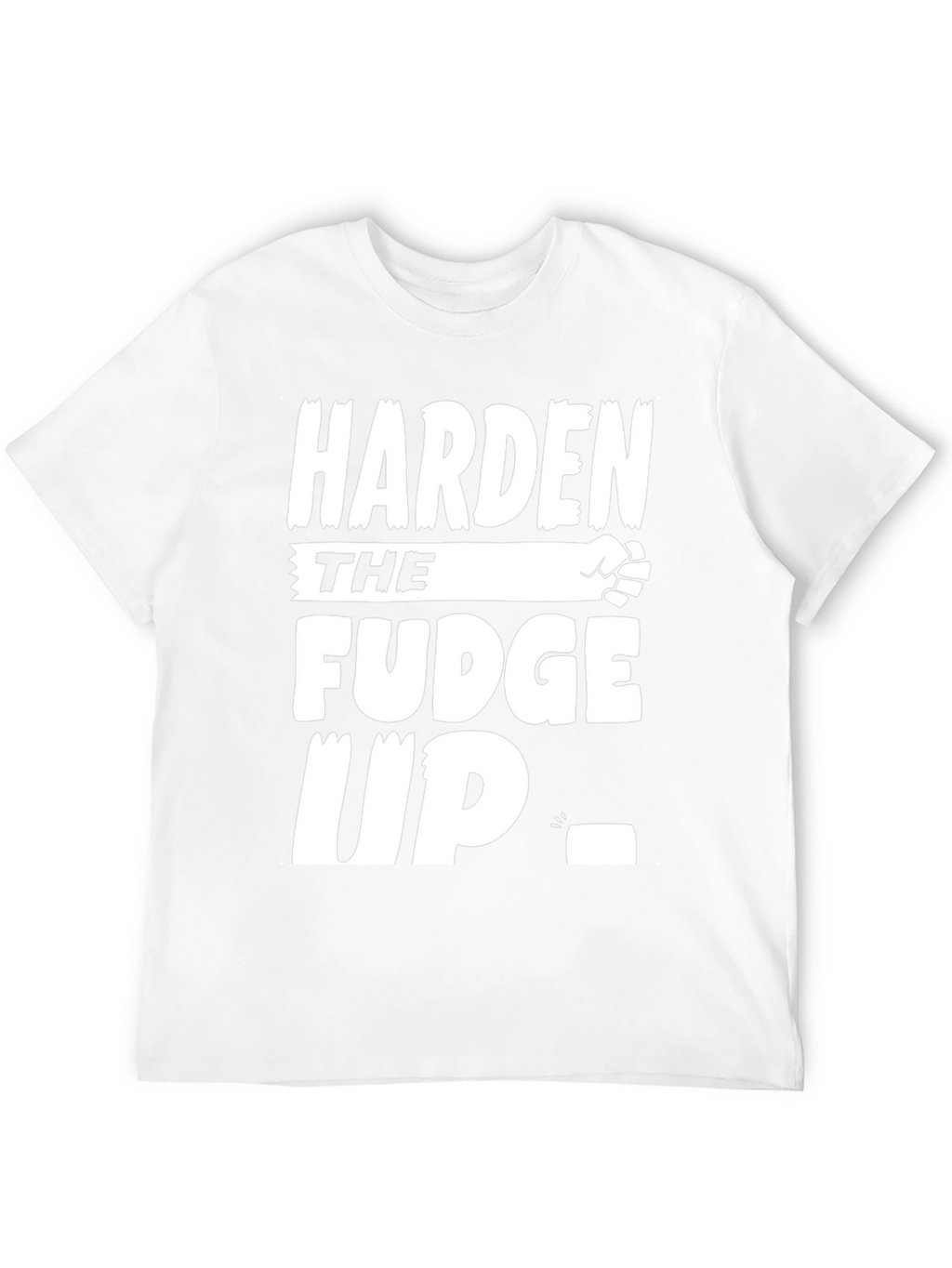 Harden the Fudge Up Black T-Shirt