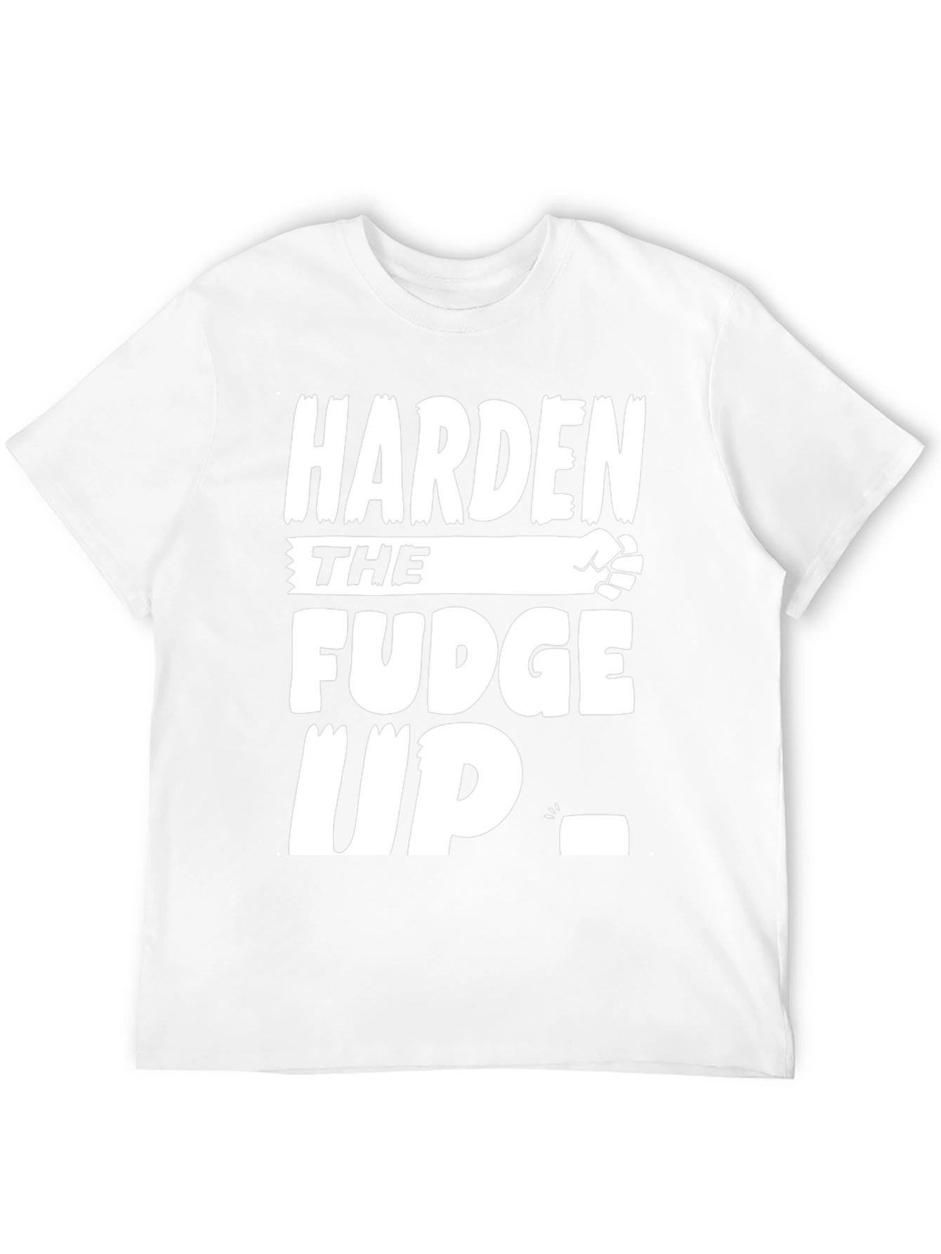 Harden the Fudge Up Black T-Shirt
