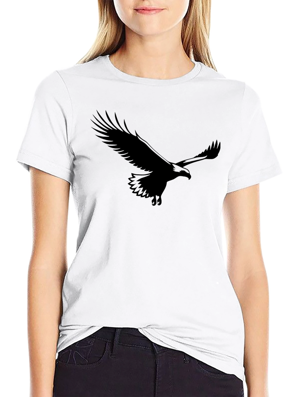 Black Eagle Graphic T-Shirt - Mens
