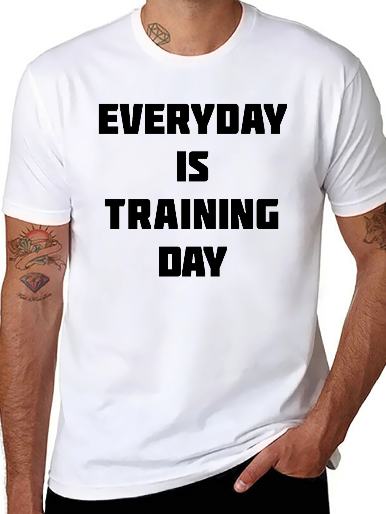 Everyday is Training Day Black T-Shirt