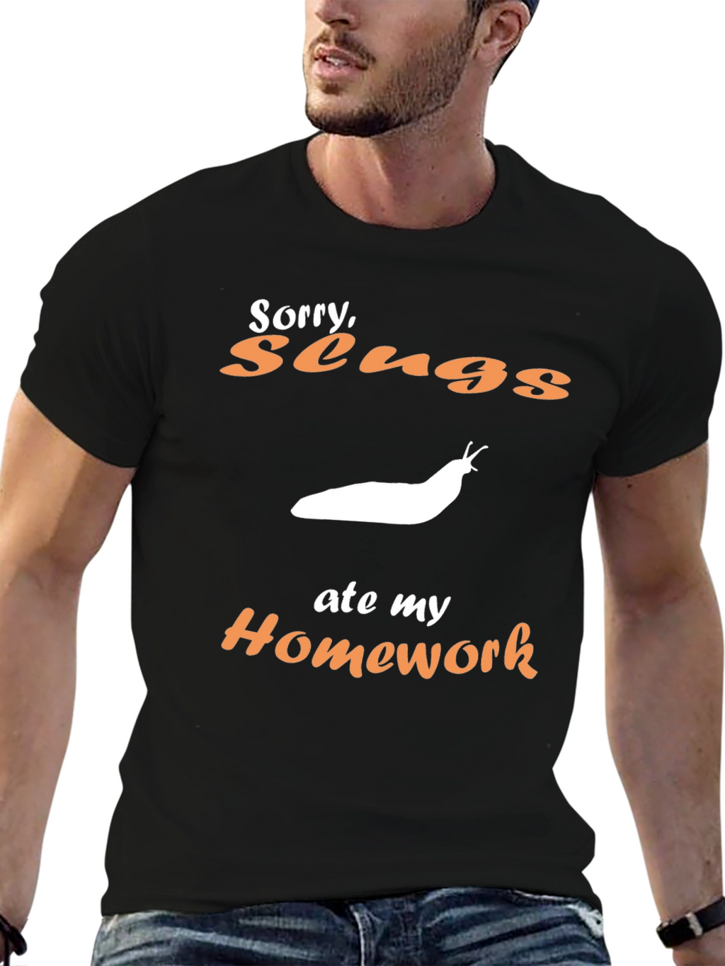 Slugs Ate My Homework Graphic Tee