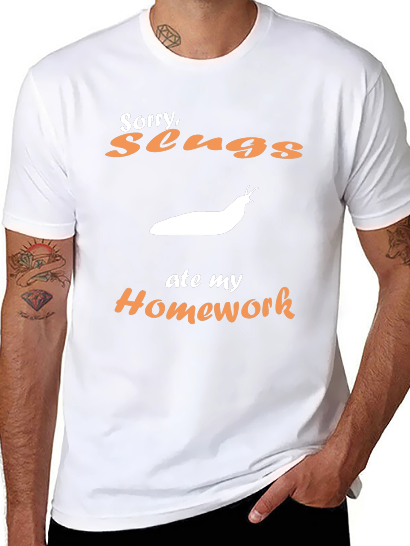 Slugs Ate My Homework Graphic Tee