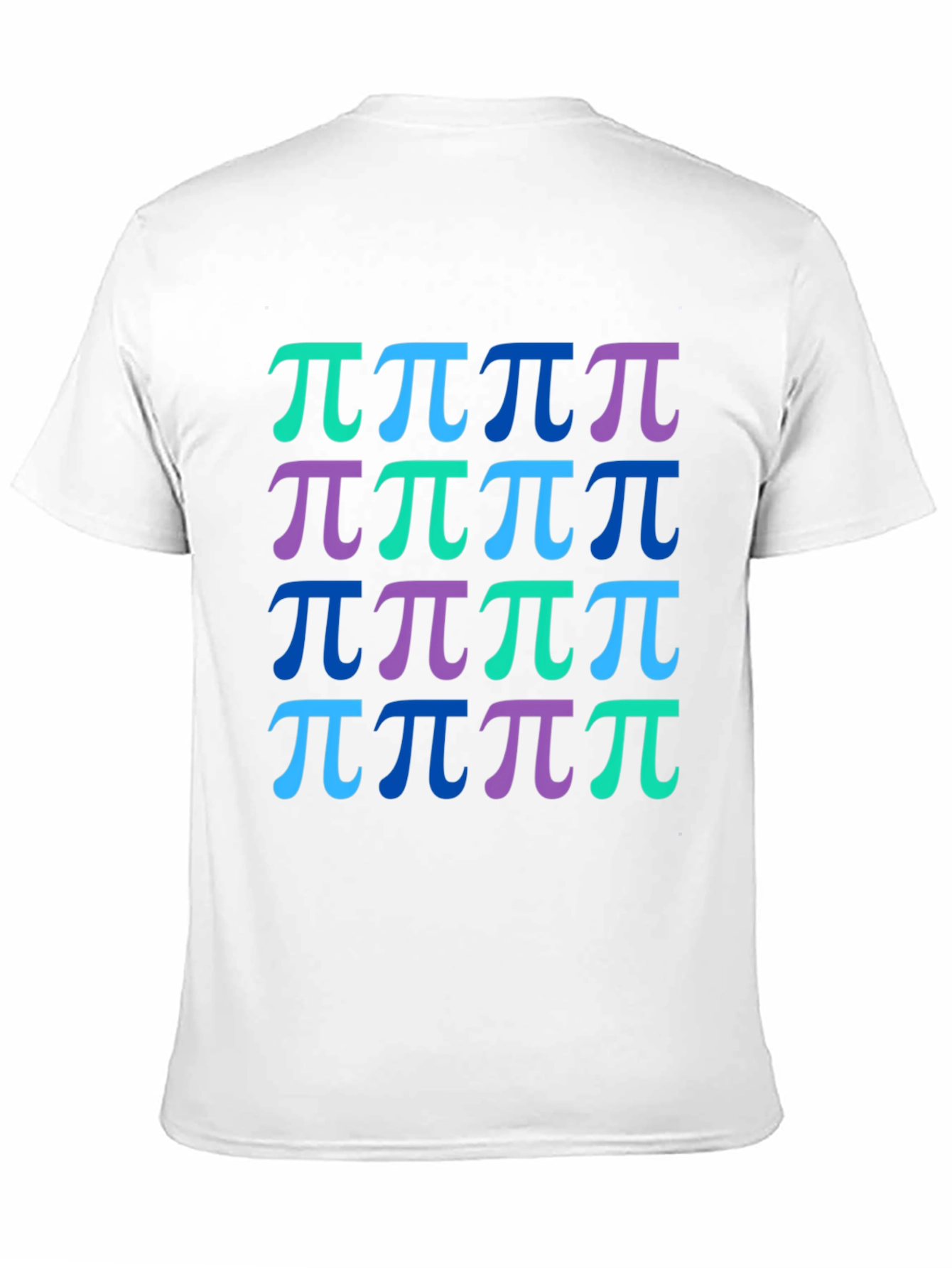 Pi Symbol Pattern T-Shirt