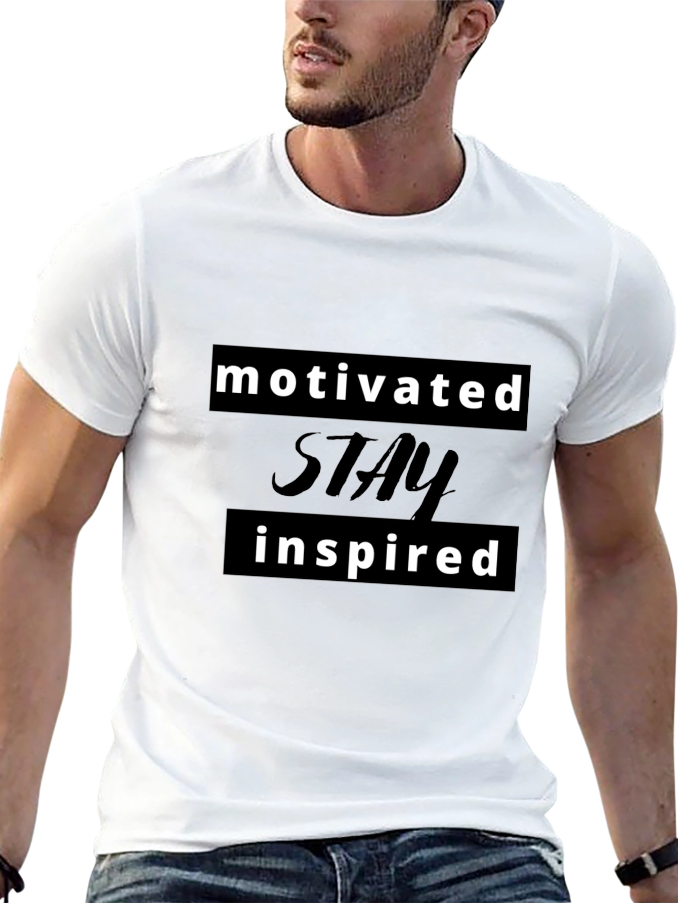 Motivated Stay Inspired Graphic Tee