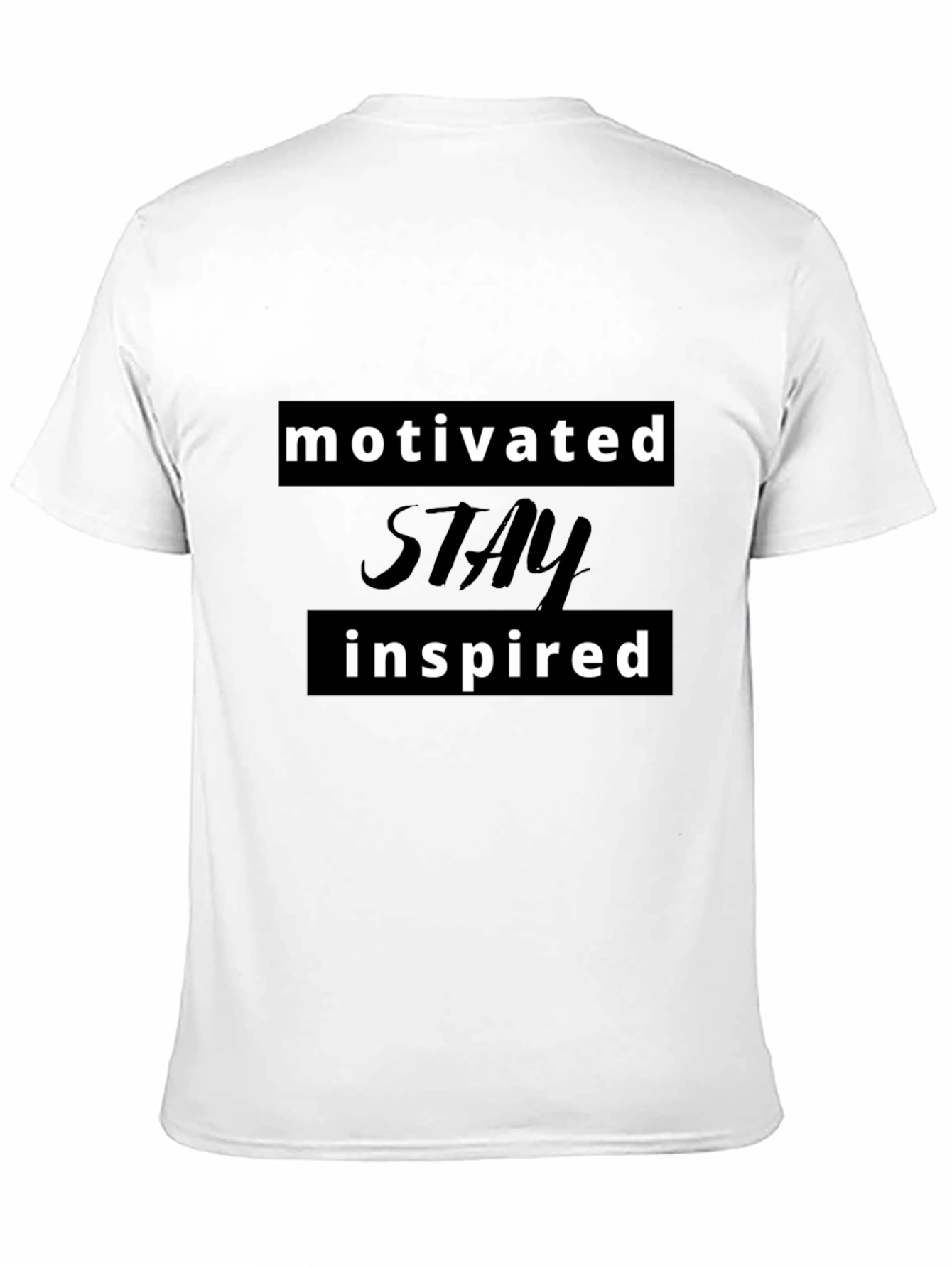 Motivated Stay Inspired Graphic Tee