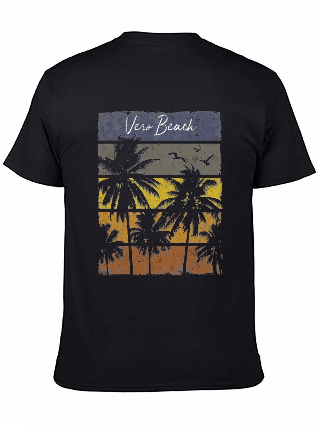 Vero Beach Palm Tree Graphic T-Shirt - Vacation Ready