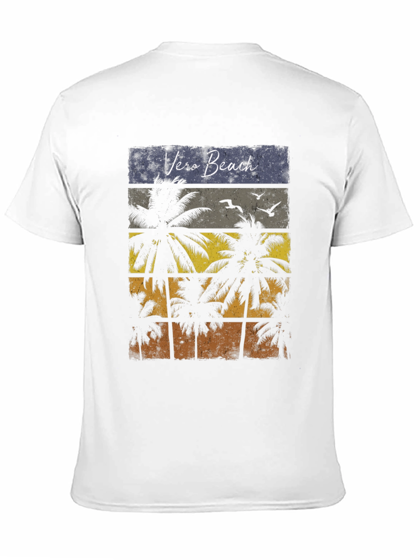 Vero Beach Palm Tree Graphic T-Shirt - Vacation Ready